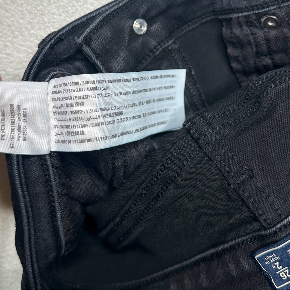 Abercrombie & Fitch Simone High Rise Super Skinny Distressed Jeans - Picture 8 of 8